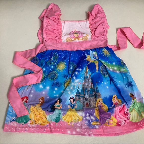 Princess Belle Aurora Jasmine cute dress - Picture 4 of 7